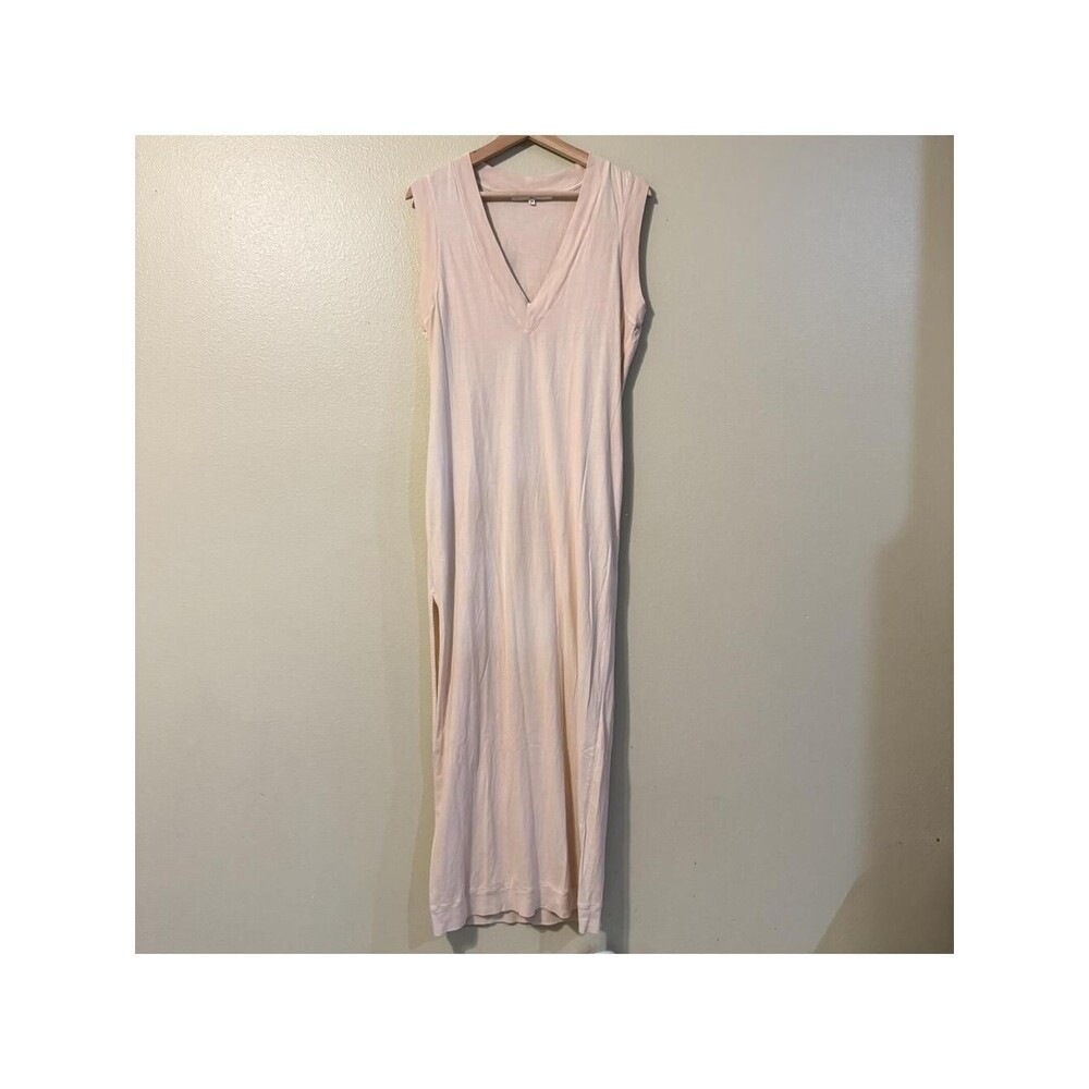 Tularosa Women's V-Neck Maxi Dress in Organic Cotton M